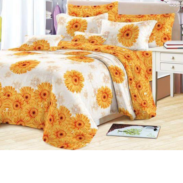 Generic Drap Lit double et 2 taies d'oreiller