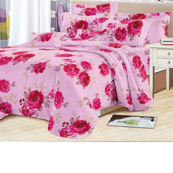 Generic Drap Lit double et 2 taies d'oreiller