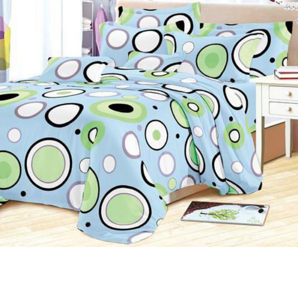 Generic Drap Lit double et 2 taies d'oreiller