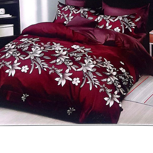Generic Drap Lit double et 2 taies d'oreiller