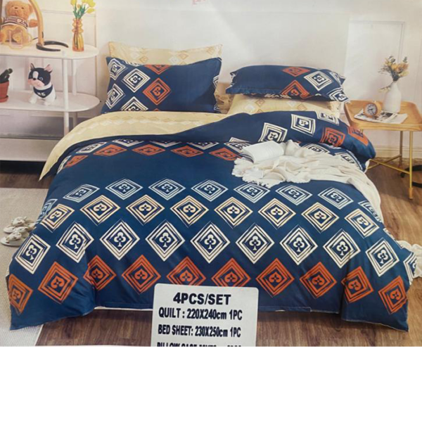 Generic Drap Lit double et 2 taies d'oreiller