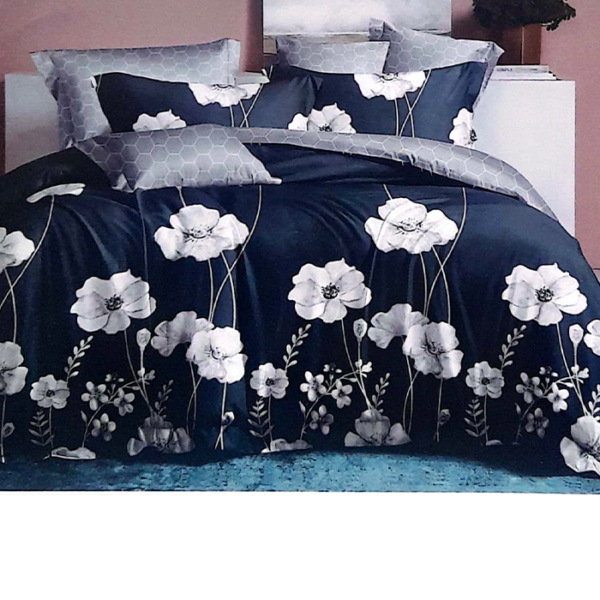 Generic Drap Lit double et 2 taies d'oreiller