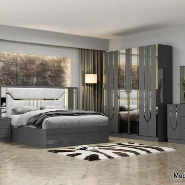 Chambre Glamour Grise