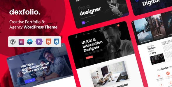 Dexfolio – Creative Portfolio & Agency WordPress Theme