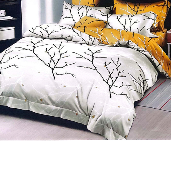 Generic Drap Lit double et 2 taies d'oreiller